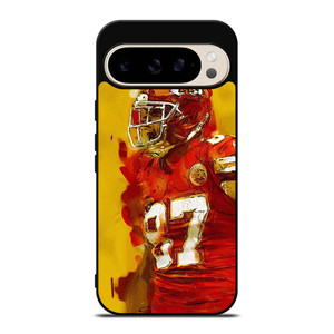 TRAVIS KELCE KANSAS CITY CHIEFS ART Google Pixel 9 Pro Case Cover
