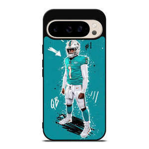TUA TAGOVAILOA MIAMI DOLPHINS FOOTBALL Google Pixel 9 Pro Case Cover TUA TAGOVAILOA MIAMI DOLPHINS FOOTBALL Google Pixel 9 Pro Case Cover