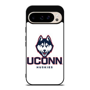 UCONN HUSKIES WHITE LOGO Google Pixel 9 Pro Case Cover UCONN HUSKIES WHITE LOGO Google Pixel 9 Pro Case Cover
