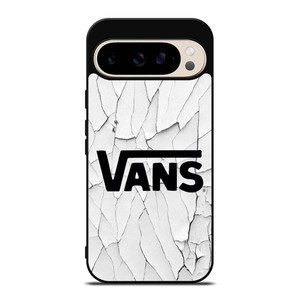 VANS LOGO BROKEN WHITE Google Pixel 9 Pro Case Cover VANS LOGO BROKEN WHITE Google Pixel 9 Pro Case Cover