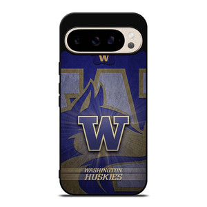 WASHINGTON HUSKIES LOGO METAL Google Pixel 9 Pro Case Cover WASHINGTON HUSKIES LOGO METAL Google Pixel 9 Pro Case Cover