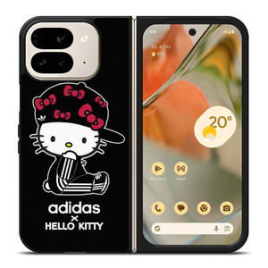 ADIDAS X HELLO KITTY BLACK Google Pixel 9 Pro Fold Case Cover