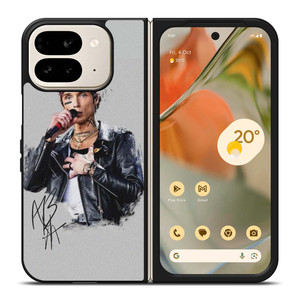 ANDY BIERSACK BLACK VEIL BRIDES ART Google Pixel 9 Pro Fold Case Cover ANDY BIERSACK BLACK VEIL BRIDES ART Google Pixel 9 Pro Fold Case Cover