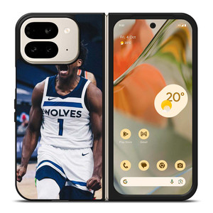 ANTHONY EDWARDS MINNESOTA TIMBERWOLVES NBA Google Pixel 9 Pro Fold Case Cover ANTHONY EDWARDS MINNESOTA TIMBERWOLVES NBA Google Pixel 9 Pro Fold Case Cover