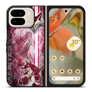 ARIZONA COYOTES HOCKEY TEAM LOGO Google Pixel 9 Pro Fold Case Cover ARIZONA COYOTES HOCKEY TEAM LOGO Google Pixel 9 Pro Fold Case Cover
