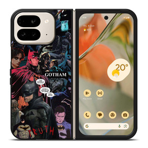 BATMAN GOTHAM CITY COLLAGE Google Pixel 9 Pro Fold Case Cover