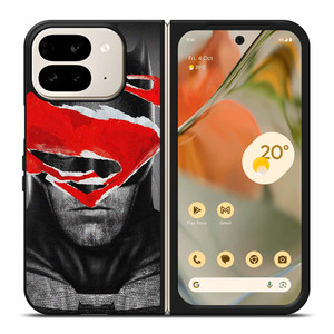 BATMAN SUPERMAN LOGO Google Pixel 9 Pro Fold Case Cover BATMAN SUPERMAN LOGO Google Pixel 9 Pro Fold Case Cover