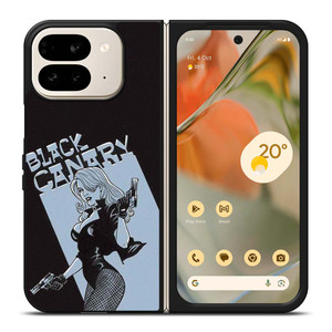 BLACK CANARY COMIC ART Google Pixel 9 Pro Fold Case Cover