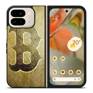 BOSTON RED SOX GRUNGE LOGO Google Pixel 9 Pro Fold Case Cover BOSTON RED SOX GRUNGE LOGO Google Pixel 9 Pro Fold Case Cover