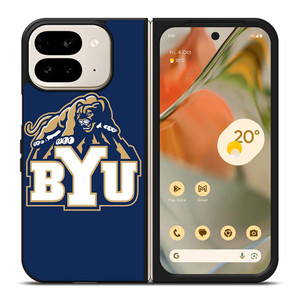 BYU COUGARS FOOTBALL SYMBOL Google Pixel 9 Pro Fold Case Cover BYU COUGARS FOOTBALL SYMBOL Google Pixel 9 Pro Fold Case Cover