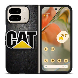 CATERPILLAR METAL LOGO Google Pixel 9 Pro Fold Case Cover CATERPILLAR METAL LOGO Google Pixel 9 Pro Fold Case Cover