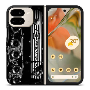 CHEVY CHEVROLET ENGINES Google Pixel 9 Pro Fold Case Cover CHEVY CHEVROLET ENGINES Google Pixel 9 Pro Fold Case Cover
