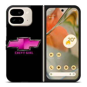CHEVY GIRL CHEVROLET EMBLEM Google Pixel 9 Pro Fold Case Cover CHEVY GIRL CHEVROLET EMBLEM Google Pixel 9 Pro Fold Case Cover