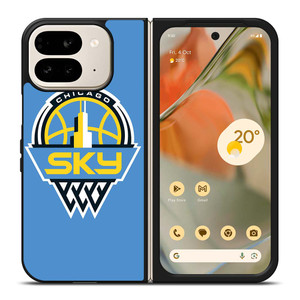 CHICAGO SKY BASKETBALL WNBA LOGO Google Pixel 9 Pro Fold Case Cover CHICAGO SKY BASKETBALL WNBA LOGO Google Pixel 9 Pro Fold Case Cover