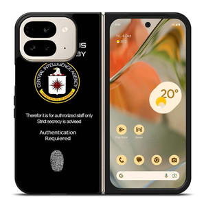 CIA CENTRAL INTELLIGENCE AGENCY FUNNY Google Pixel 9 Pro Fold Case Cover