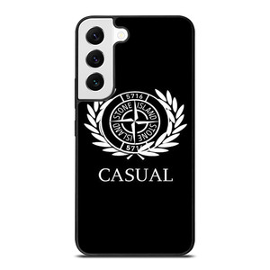 STONE ISLANS CASUAL LOGO Samsung Galaxy S22 Case Cover STONE ISLANS CASUAL LOGO Samsung Galaxy S22 Case Cover