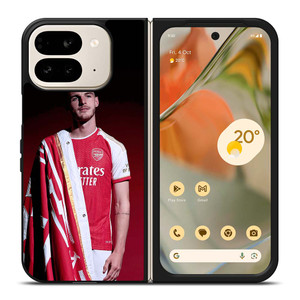 DECLAN RICE ARSENAL FC Google Pixel 9 Pro Fold Case Cover DECLAN RICE ARSENAL FC Google Pixel 9 Pro Fold Case Cover