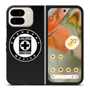 DEPORTIVO CRUZ AZUL MEXICO BLACK LOGO Google Pixel 9 Pro Fold Case Cover