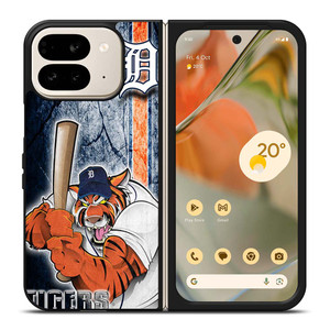 DETROIT TIGERS BASEBALL ICON Google Pixel 9 Pro Fold Case Cover