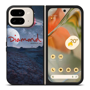 DIAMOND SUPPLY CO SPACE LOGO Google Pixel 9 Pro Fold Case Cover DIAMOND SUPPLY CO SPACE LOGO Google Pixel 9 Pro Fold Case Cover