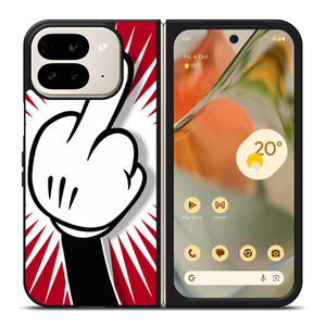 DISNEY MICKEY MOUSE MIDDLE FINGER FUNNY Google Pixel 9 Pro Fold Case Cover DISNEY MICKEY MOUSE MIDDLE FINGER FUNNY Google Pixel 9 Pro Fold Case Cover