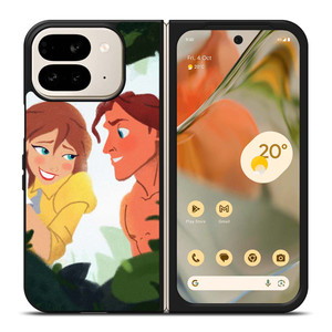 DISNEY TARZAN AND JANE CARTOON Google Pixel 9 Pro Fold Case Cover DISNEY TARZAN AND JANE CARTOON Google Pixel 9 Pro Fold Case Cover