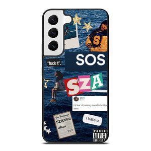 SZA SOS ALBUM COLLAGE Samsung Galaxy S22 Case Cover SZA SOS ALBUM COLLAGE Samsung Galaxy S22 Case Cover