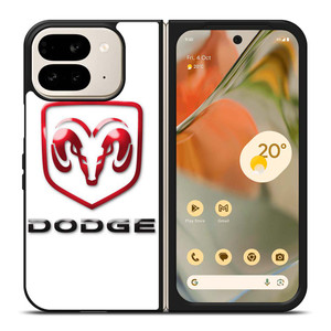 DODGE CAR RED EMBLEM Google Pixel 9 Pro Fold Case Cover DODGE CAR RED EMBLEM Google Pixel 9 Pro Fold Case Cover