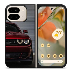 DODGE CAR SRT HELLCAT RED Google Pixel 9 Pro Fold Case Cover