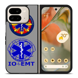 EMT EMS REGISTERED PARAMEDIC LOGO Google Pixel 9 Pro Fold Case Cover EMT EMS REGISTERED PARAMEDIC LOGO Google Pixel 9 Pro Fold Case Cover