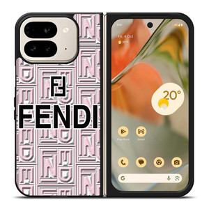 FENDI ROMA PINK PATTERN Google Pixel 9 Pro Fold Case Cover FENDI ROMA PINK PATTERN Google Pixel 9 Pro Fold Case Cover