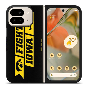 FIGHT FOR IOWA HAWKEYES NIKE FOOTBALL Google Pixel 9 Pro Fold Case Cover FIGHT FOR IOWA HAWKEYES NIKE FOOTBALL Google Pixel 9 Pro Fold Case Cover