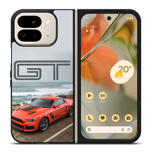 FORD MUSTANG GT ORANGE Google Pixel 9 Pro Fold Case Cover FORD MUSTANG GT ORANGE Google Pixel 9 Pro Fold Case Cover