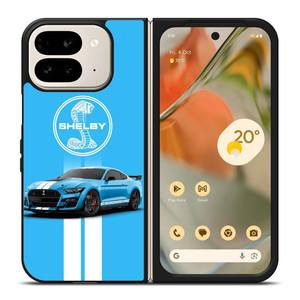 FORD SHELBY ICON BLUE Google Pixel 9 Pro Fold Case Cover