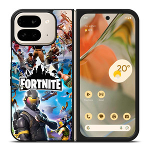 FORTNITE CHARACTERS LOGO Google Pixel 9 Pro Fold Case Cover