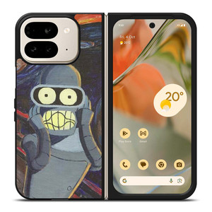 FUTURAMA BENDER CARTOON ART Google Pixel 9 Pro Fold Case Cover