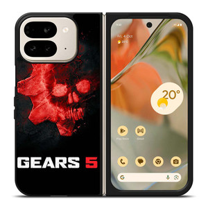 GEARS OF WAR 5 RED SYMBOL Google Pixel 9 Pro Fold Case Cover GEARS OF WAR 5 RED SYMBOL Google Pixel 9 Pro Fold Case Cover