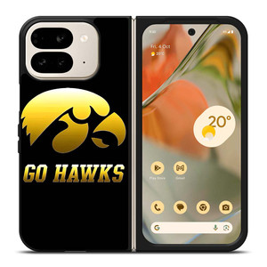 GO IOWA HAWKS FOOTBALL Google Pixel 9 Pro Fold Case Cover GO IOWA HAWKS FOOTBALL Google Pixel 9 Pro Fold Case Cover