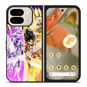 GOKU VS FRIEZA DRAGON BALL CARTOON Google Pixel 9 Pro Fold Case Cover GOKU VS FRIEZA DRAGON BALL CARTOON Google Pixel 9 Pro Fold Case Cover