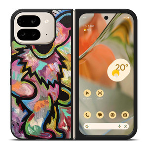 GRATEFUL DEAD BEAR ART Google Pixel 9 Pro Fold Case Cover GRATEFUL DEAD BEAR ART Google Pixel 9 Pro Fold Case Cover