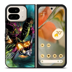 GREEN GOBLIN SPIDERMAN CARTOON Google Pixel 9 Pro Fold Case Cover GREEN GOBLIN SPIDERMAN CARTOON Google Pixel 9 Pro Fold Case Cover