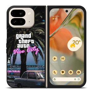 GTA GRAND THEFT AUTO VICE CITY GAMES Google Pixel 9 Pro Fold Case Cover