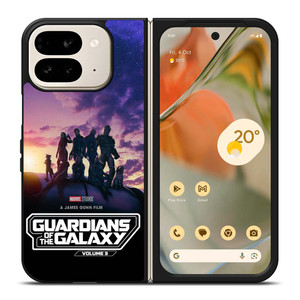GUARDIANS OF THE GALAXY VOL 3 POSTER Google Pixel 9 Pro Fold Case Cover