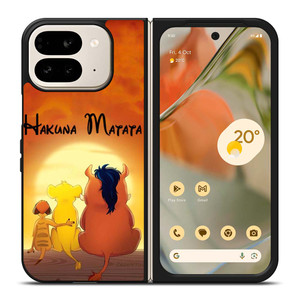 HAKUNA MATATA THE LION KING Google Pixel 9 Pro Fold Case Cover HAKUNA MATATA THE LION KING Google Pixel 9 Pro Fold Case Cover