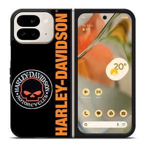 HARLEY DAVIDSON SKULL BADGE Google Pixel 9 Pro Fold Case Cover HARLEY DAVIDSON SKULL BADGE Google Pixel 9 Pro Fold Case Cover
