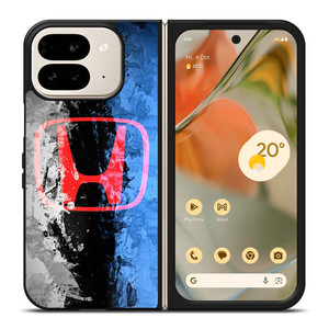HONDA BRUSHED LOGO Google Pixel 9 Pro Fold Case Cover HONDA BRUSHED LOGO Google Pixel 9 Pro Fold Case Cover