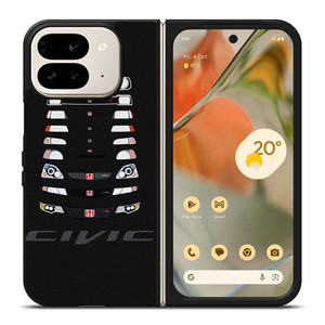 HONDA CIVIC EVOLUTION Google Pixel 9 Pro Fold Case Cover HONDA CIVIC EVOLUTION Google Pixel 9 Pro Fold Case Cover
