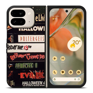 HORROR MOVIES VHS COLLECTION Google Pixel 9 Pro Fold Case Cover