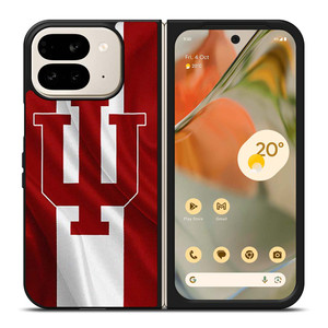 INDIANA HOOSIERS BASKETBALL FLAG Google Pixel 9 Pro Fold Case Cover INDIANA HOOSIERS BASKETBALL FLAG Google Pixel 9 Pro Fold Case Cover