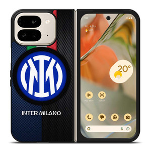 INTER MILANO CARBON LOGO Google Pixel 9 Pro Fold Case Cover
